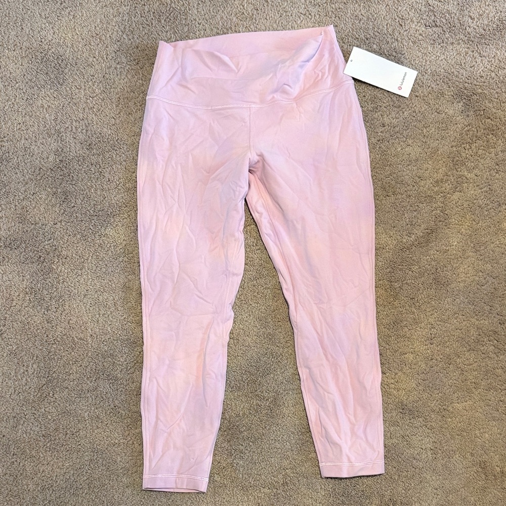 lululemon athletica align Light Pink women’s High-Waist Leggings 25 length